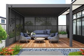 Paraván bioklimatikus pergolához – Rojaplast