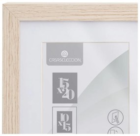 Natúr színű álló-fali képkeret 17,5x22,5 cm Sencillo – Casa Selección