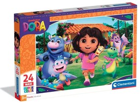 Dóra, a felfedező Adventure 24 db-os maxi puzzle Clementoni