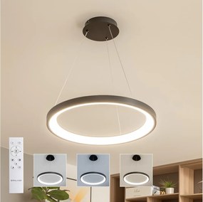 Brilagi - Dimmelhető LED zsinóros függőlámpa FALCON SLIM LED/42W/230V Ø 50 cm fekete +DO