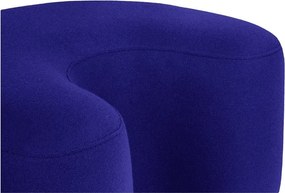 Kék gyapjú puff Ü – noo.ma