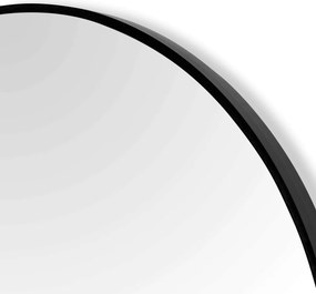 Zrcadlo 70 cm, černé, AZR-V5070 BK