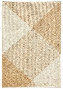 Bézs-krémszínű juta szőnyeg 160x230 cm Maelan – Kave Home