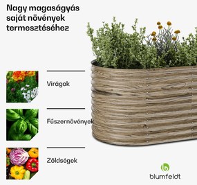 High Grow magaságyás, 1169 L, Ergonomikus, Időjárásálló, Ovális