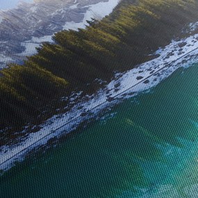 Kép - Karersee tó (70x50 cm)