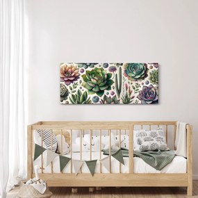 Kép - Pozsgás növények (120x50 cm)