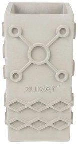 Világosszürke beton váza Graphic – Zuiver