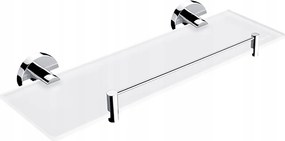 Nimco Unix fürdőszobai polc, matt üveg, szekrény, 40 cm Un 13091BX-40-26