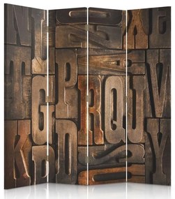 Gario Paraván Levelek Méret: 145 x 170 cm, Kivitelezés: Klasszikus paraván