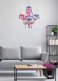 Fém függőlámpa akrilüveg búrával ø 46 cm Lüster – Reality