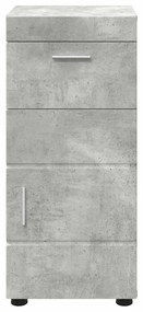 Fürdőszoba Székény TULUM Beton szürke 37 x 31,5 x 82 cm Faanyag