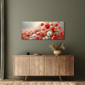 Kép - Pipacsok festménye (120x50 cm)