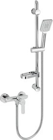 Zuhany csaptelep Novaservis Metalia 54 zuhanyszettel együtt 150 mm króm 54061KIT,0