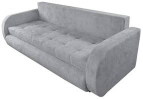 Siena Kihúzható kanapé, 230x97x78 cm, tárolóládával, szürke