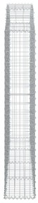 íves horganyzott vas gabion kosár 200x30x160/180 cm