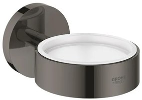 Grohe Essentials tartó pohár nélküli hard graphite 40369a01 G40369A01