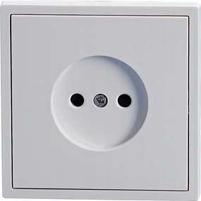 Kontakt Aljzat Elektromos Aljzat Szimpla Fehér FI60 Fehér keret