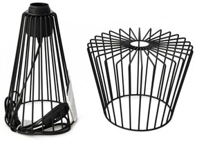 Asztali lámpa TORRI 1xE27/15W/230V fekete