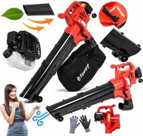 Benzinmotoros Lombfúvó Kerti Lombfúvó Aprító Porszívó Gw