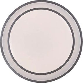 Rabalux 2131 - LED fényerőszabályozható mennyezeti lámpa LUPITA LED/40W/230V ezüstszínű +távirányító