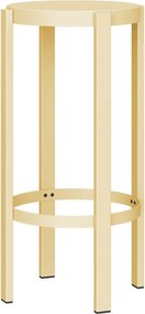 Sárga acél bárszék (ülésmagasság 75 cm) Doon – noo.ma