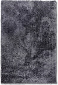 Plüss szőnyeg nappaliba 200x290cm- Olaf, grafit,puha sörték