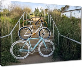 Vászonkép 70x50 Kerékpárok Két kerék