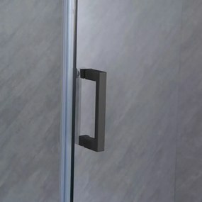 Bold-in 80x100 cm aszimmetrikus zuhanykabin zuhanytálca nélkül