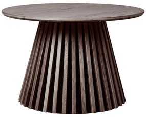 Osaka dohányzóasztal tölgy furnér, füstölt ø70x45 cm