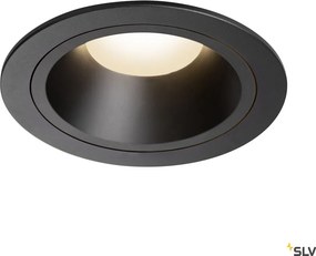 SLV 1003943 NUMINOS DL L Fürdőszobai Beépíthető Lámpa Fekete LED IP44