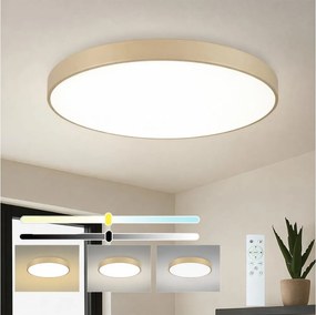 Brilagi - LED dimmelhető világítótest POOL SMART LED/100W/230V 80 cm bézs Wi-Fi Tuya + távirányító