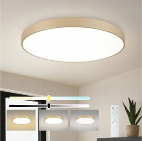 Brilagi - LED dimmelhető világítótest POOL SMART LED/100W/230V 80 cm bézs Wi-Fi Tuya + távirányító