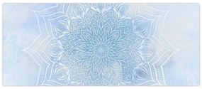 Kép - Téli mandala (120x50 cm)