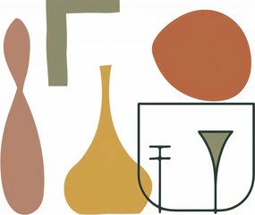 Poszter 91,3x44,5cm Edények