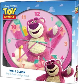 Disney Játékháború Lotso Strawberry falióra 25 cm