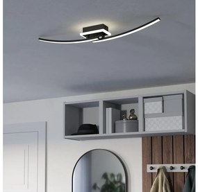 Eglo 901217 - LED Mennyezeti lámpa LUNGOLAGO LED/12W/230V 4000K fekete