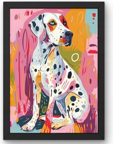 Színes dalmata poszter