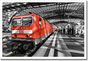 Poszterek keretben 60x40 Vonat Berlinben