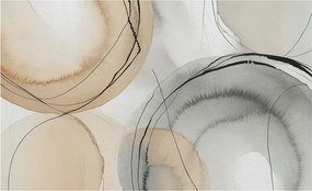 Divatos Flizelin Tapéta Fali Furnér Geometrikus harmónia 416x254