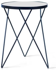 EMILY lerakóasztal Ø 35,5 cm, fekete