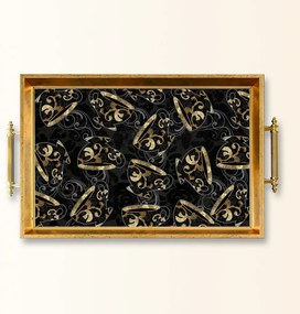 Üveg tálca, 38×24 cm – TPEA9770