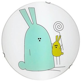 Rabalux 71279 - FLAPPY gyermek mennyezeti lámpa 2xE27/60W/230V