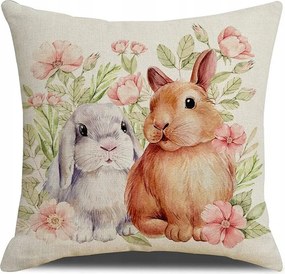 Párnahuzat 45 x 45 cm tavaszi motívum Boho POD130