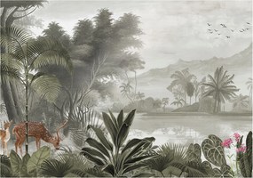 Flizelin fotótapéta Flizelin Design Trópusi oázis 208x146