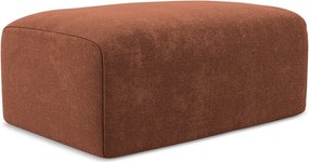 Terrakotta színű zsenília lábtartó Kona – Makamii