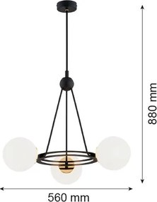 Argon AMALFI 6150 Csillár 3x15W/E27 IP20