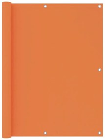 narancssárga oxford-szövet erkélynapellenző 120 x 300 cm