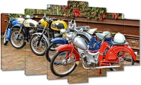 Festmények 140x80 Antik motorkerékpárok