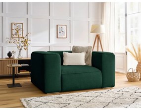 Sötétzöld fotel Zephyr – Bobochic Paris