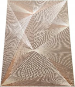 Szőnyeg 200x290 Modern Nappaliba Bézs Csillogó